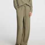 SLFVIVA-GULIA HW Long sun pants Vetiver