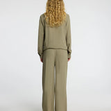 SLFVIVA-GULIA HW Long sun pants Vetiver