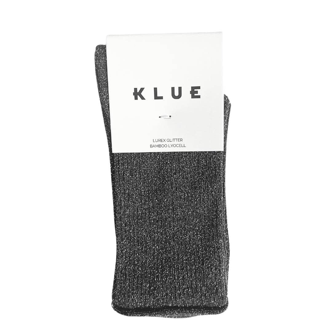 KLUE Glitter Lurex socks - Grey