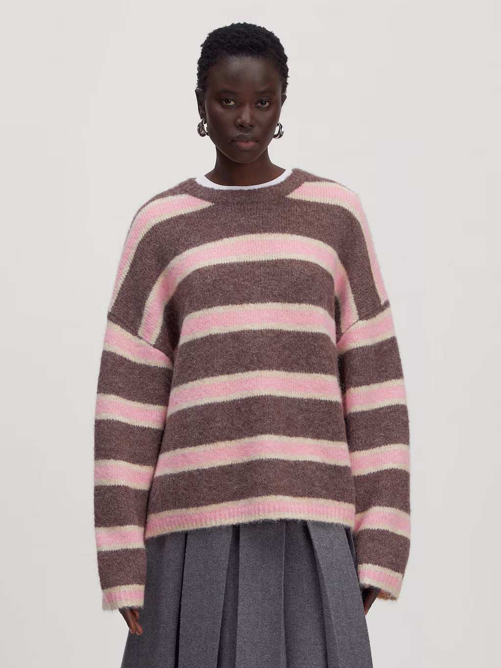 BAILEE Trui Brown/pink