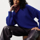CHERRY Croco vegan pants CHOCOLAT