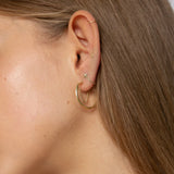 IN THE AIR earring 14K GP