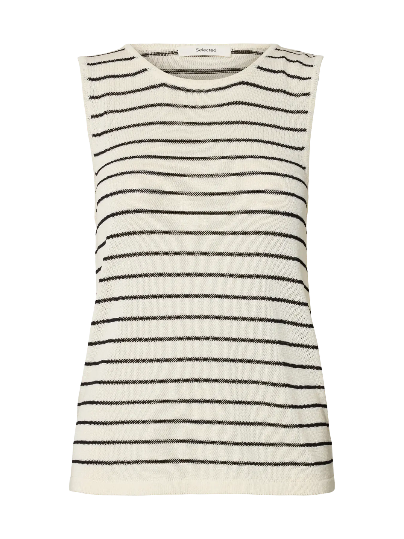 SLWMOON SL knit top BIRCH BLACK