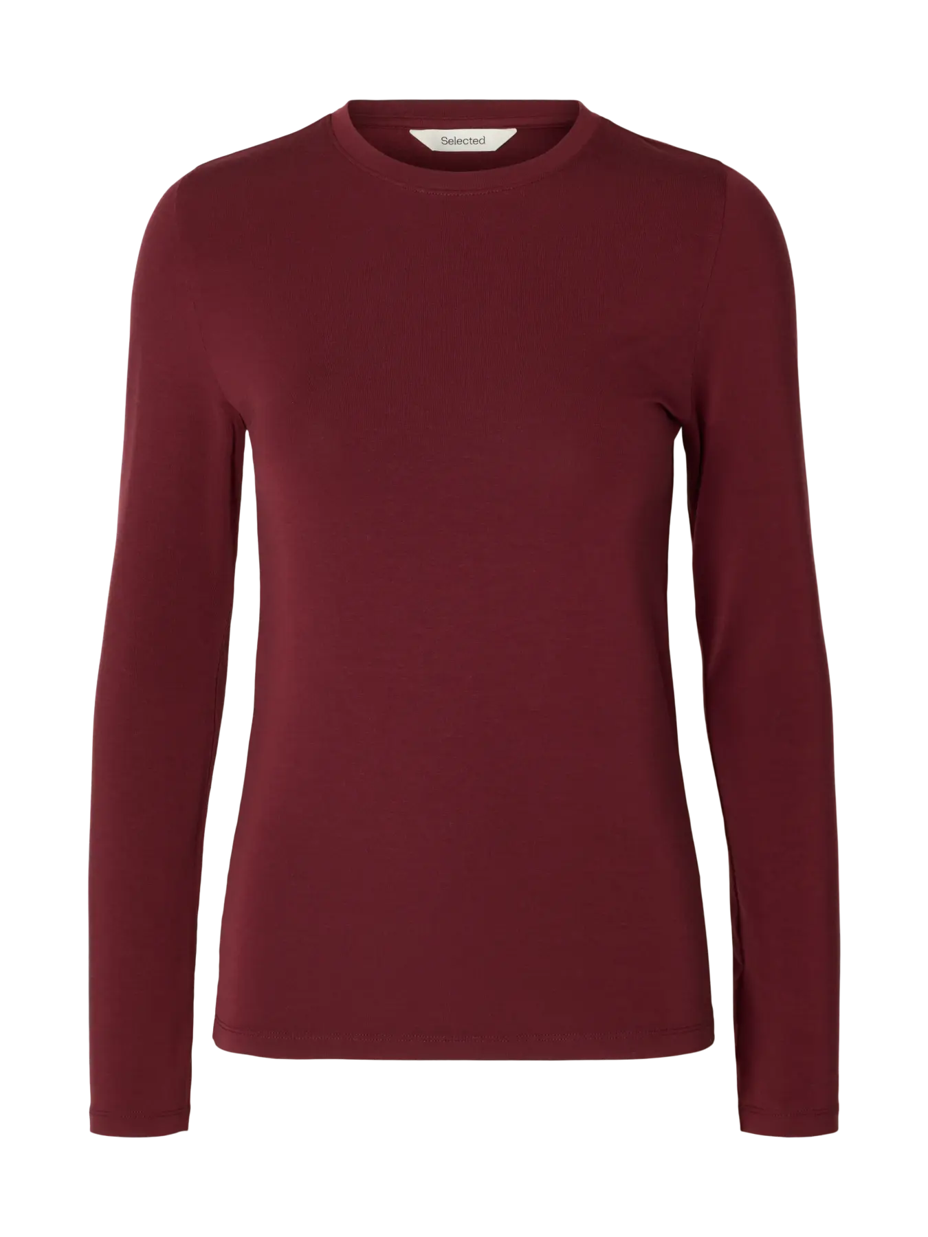 SLWMANJA LS O-neck TAWNY PORT