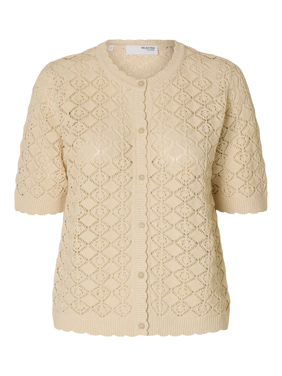 SLFSOFIA Knit cardigan Birch