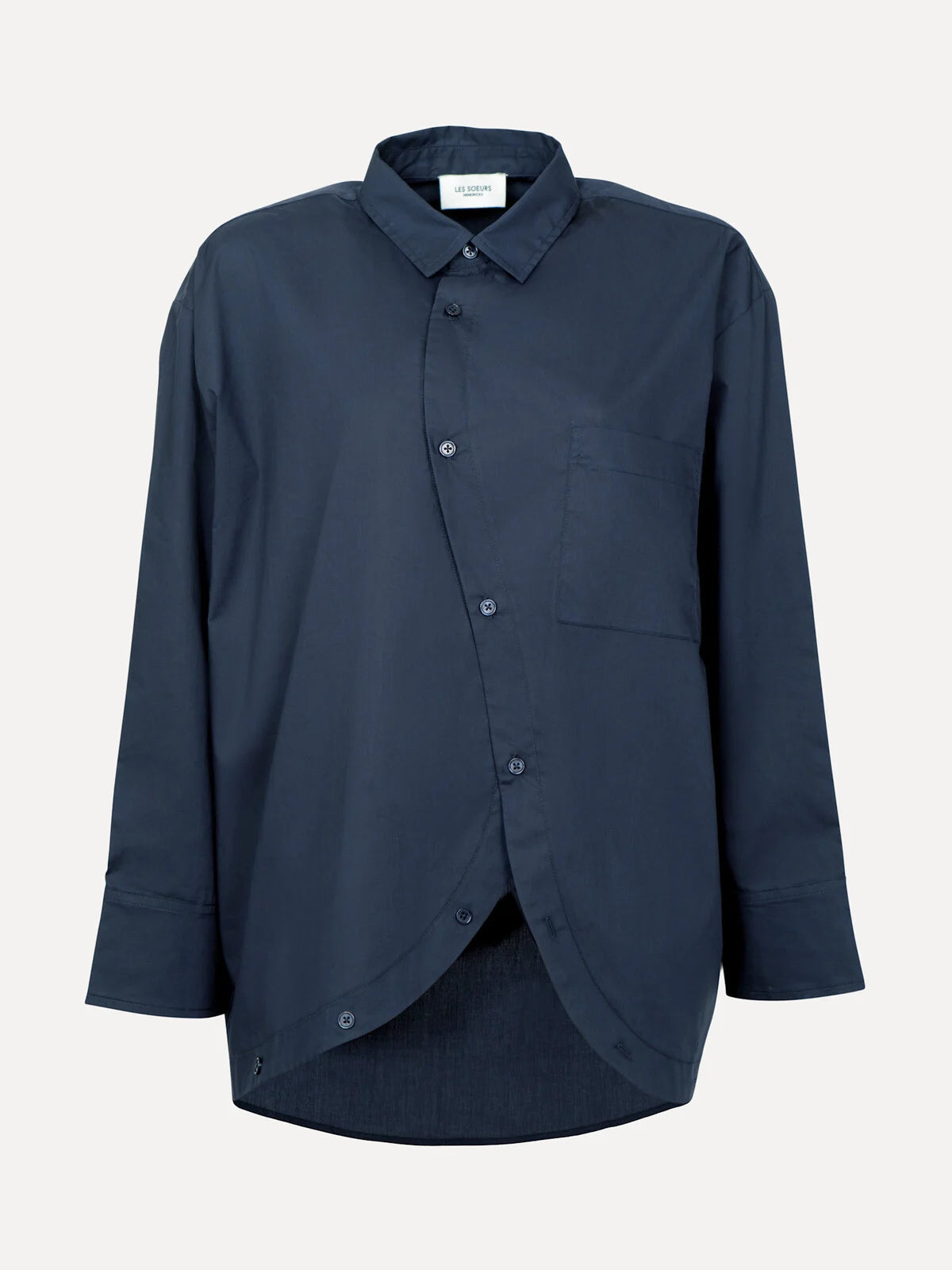 CHARLES Blouse - Navy