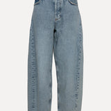 MERYL Balloon Jeans MID BLUE