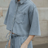 LOGAN Shirt Blue Denim