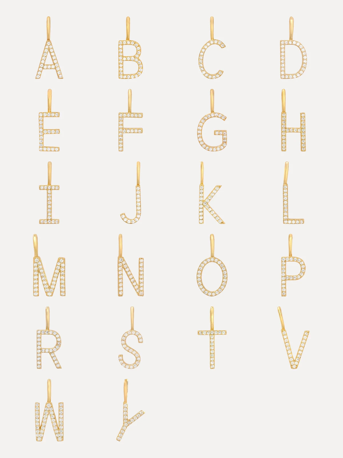 INITIAL STRASS Hangertje GP