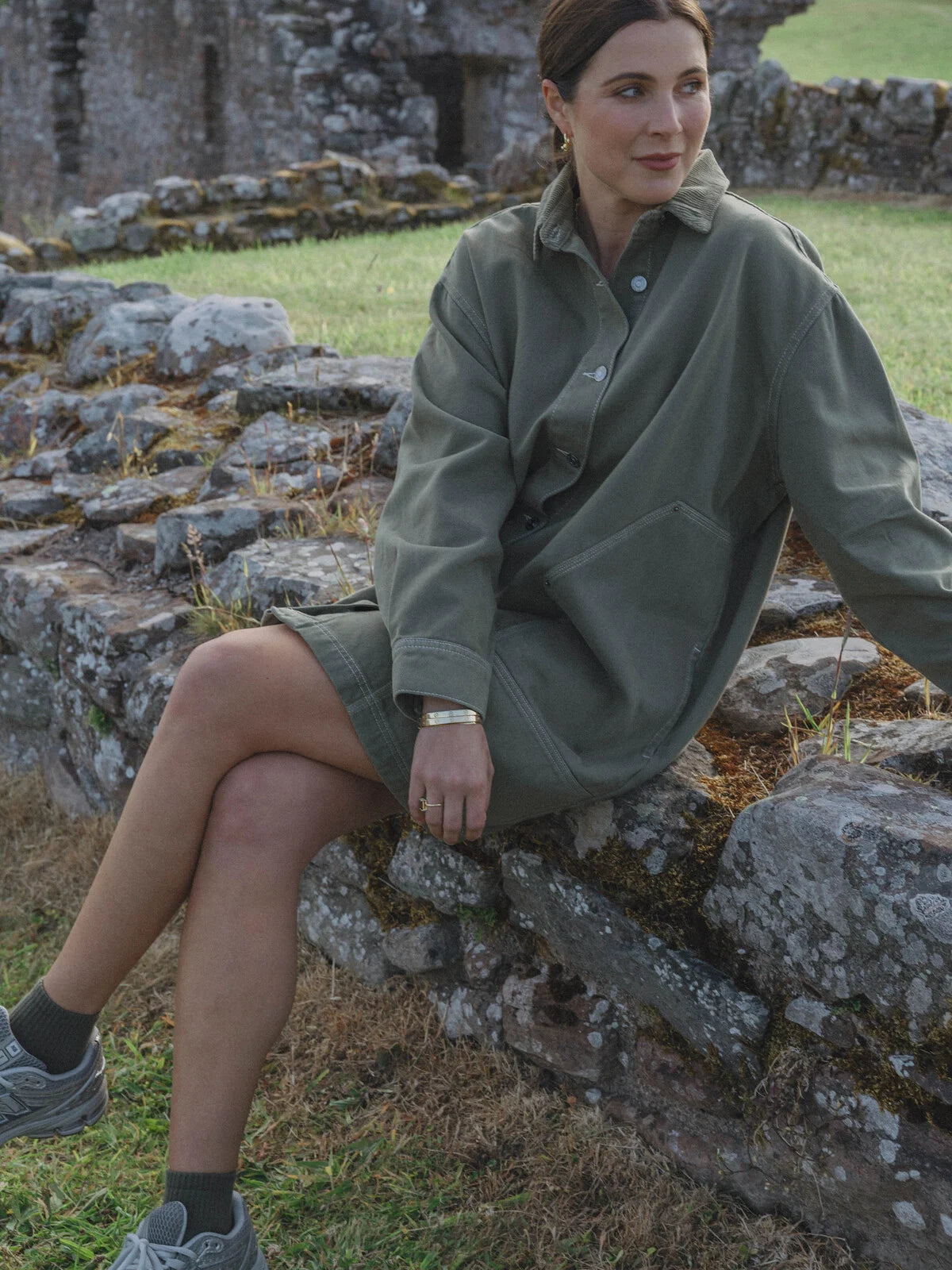 MISSA Dress - Khaki