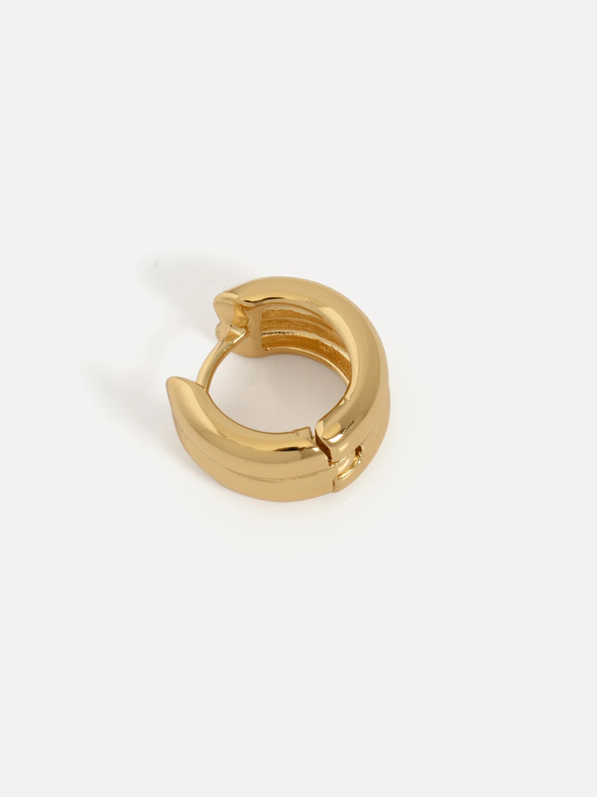 FERDI Double Huggie Gold