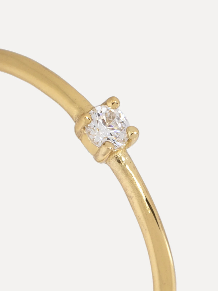 CHLOE moodstone CLEAR GOLD