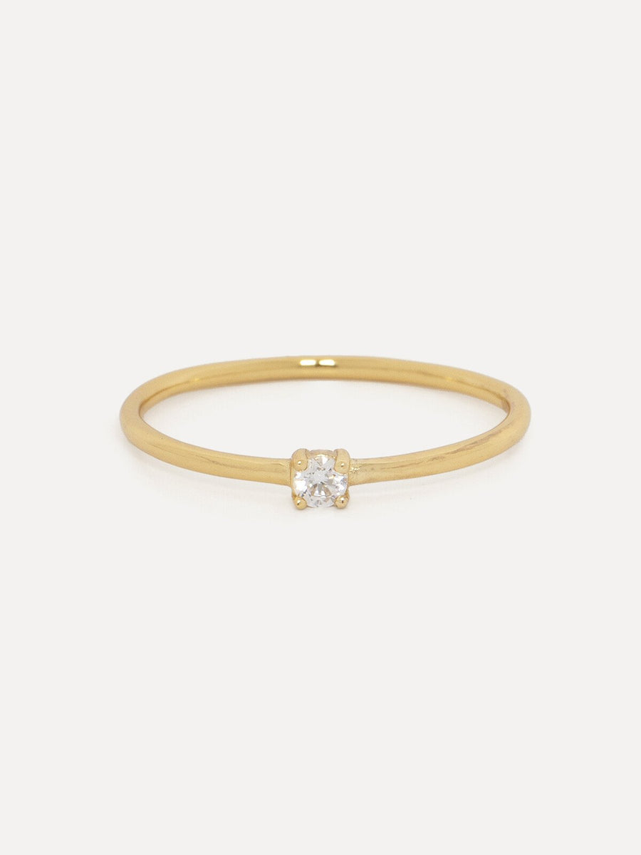CHLOE moodstone CLEAR GOLD