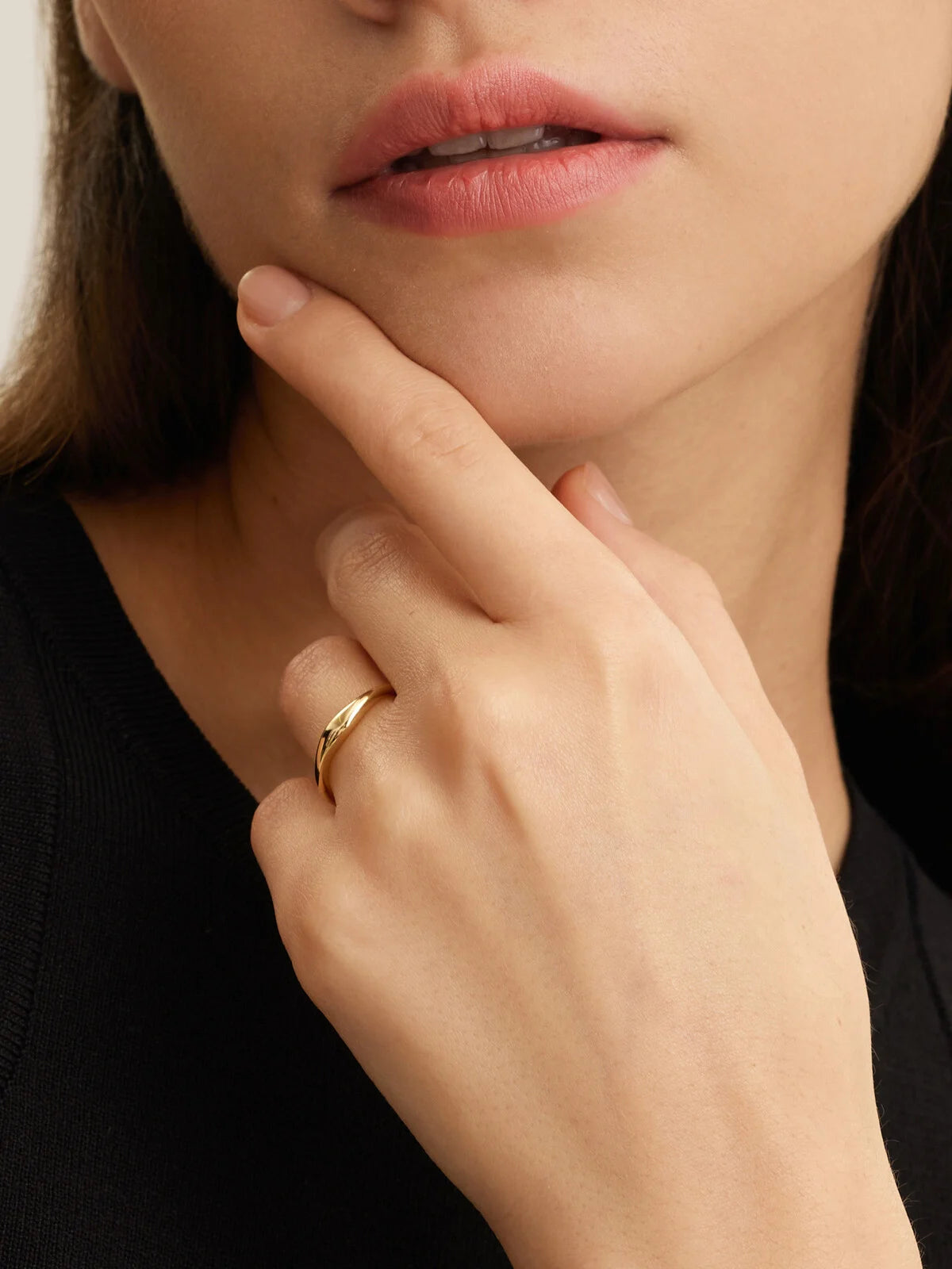 FLOWY Ginette Ring - Gold