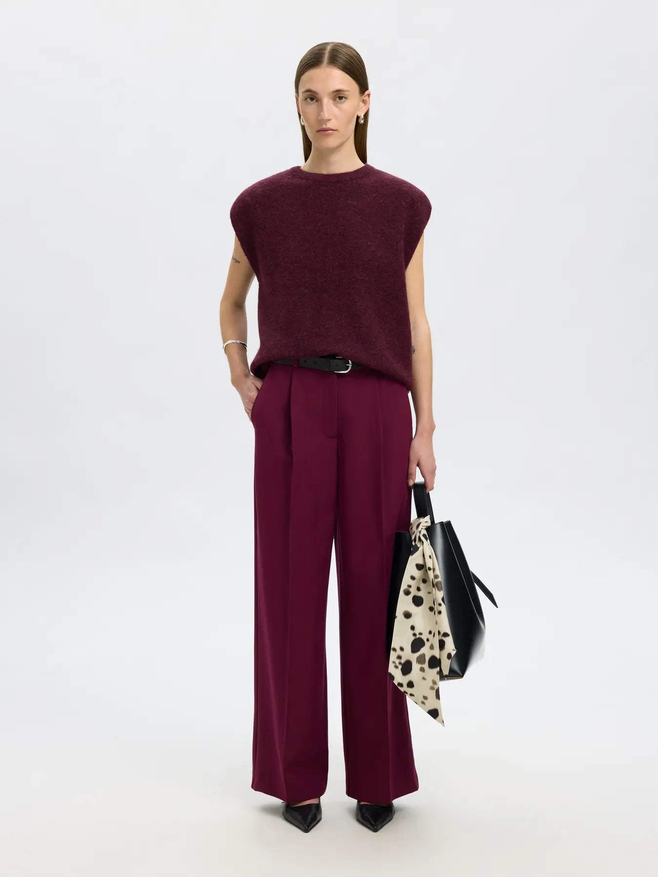 SLFLULU SL Knit Vest FIG