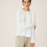 DALVINA IMA Q sweatshirt EGRET