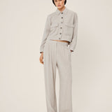 JOVENE Ginia HW pants SAND