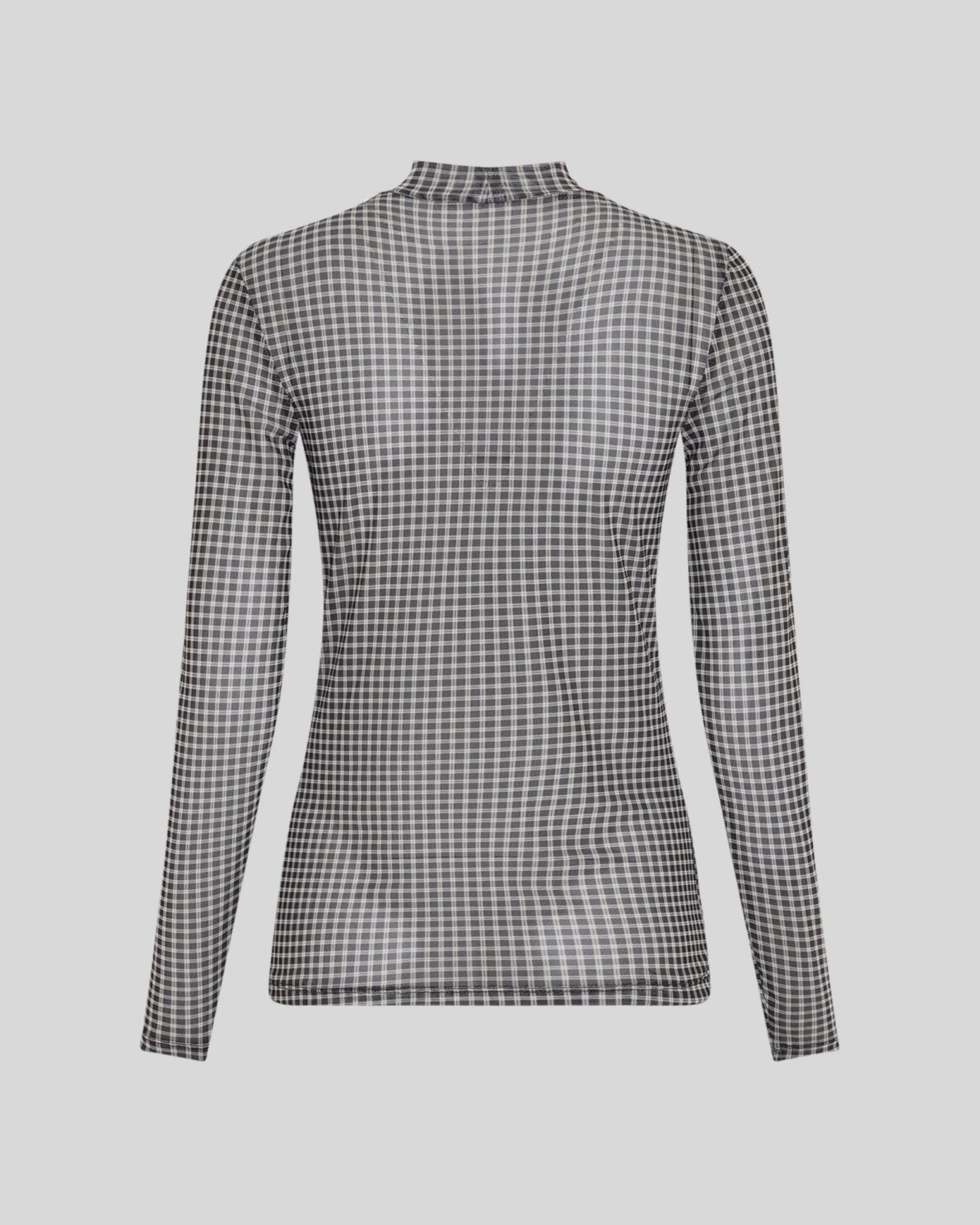 JANIE Illenora M Top - Black Check