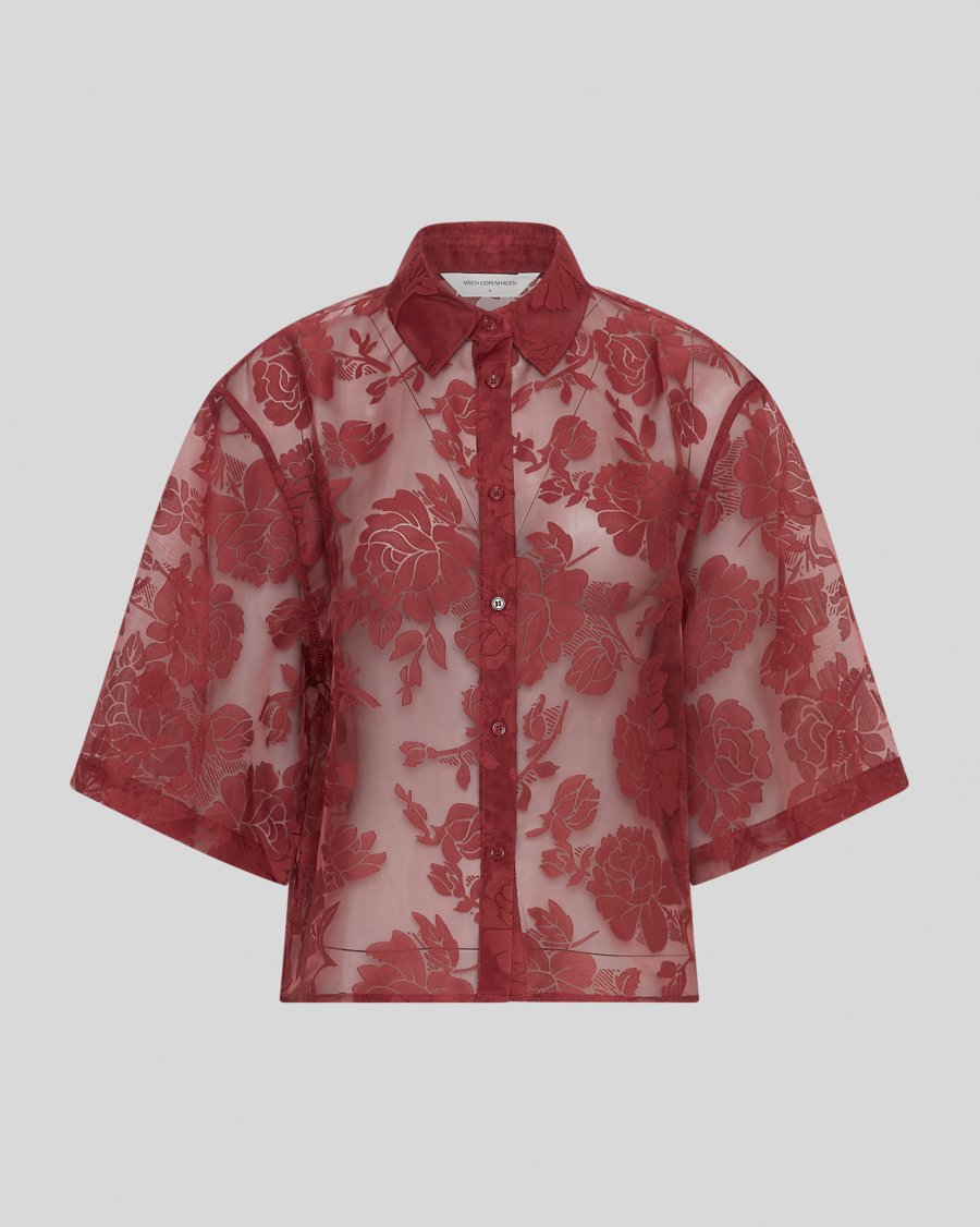 LETTICHE 3/4 Shirt - Syrah