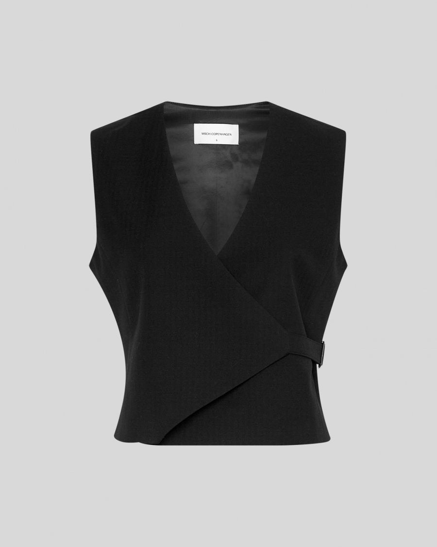 Machella Waistcoat - Black