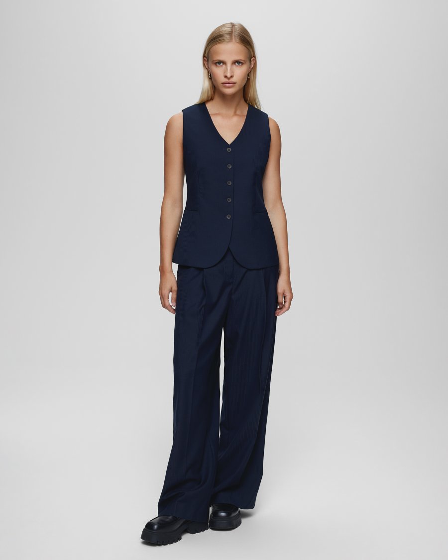 MAELYNN HW Pants SKY CAPTAIN