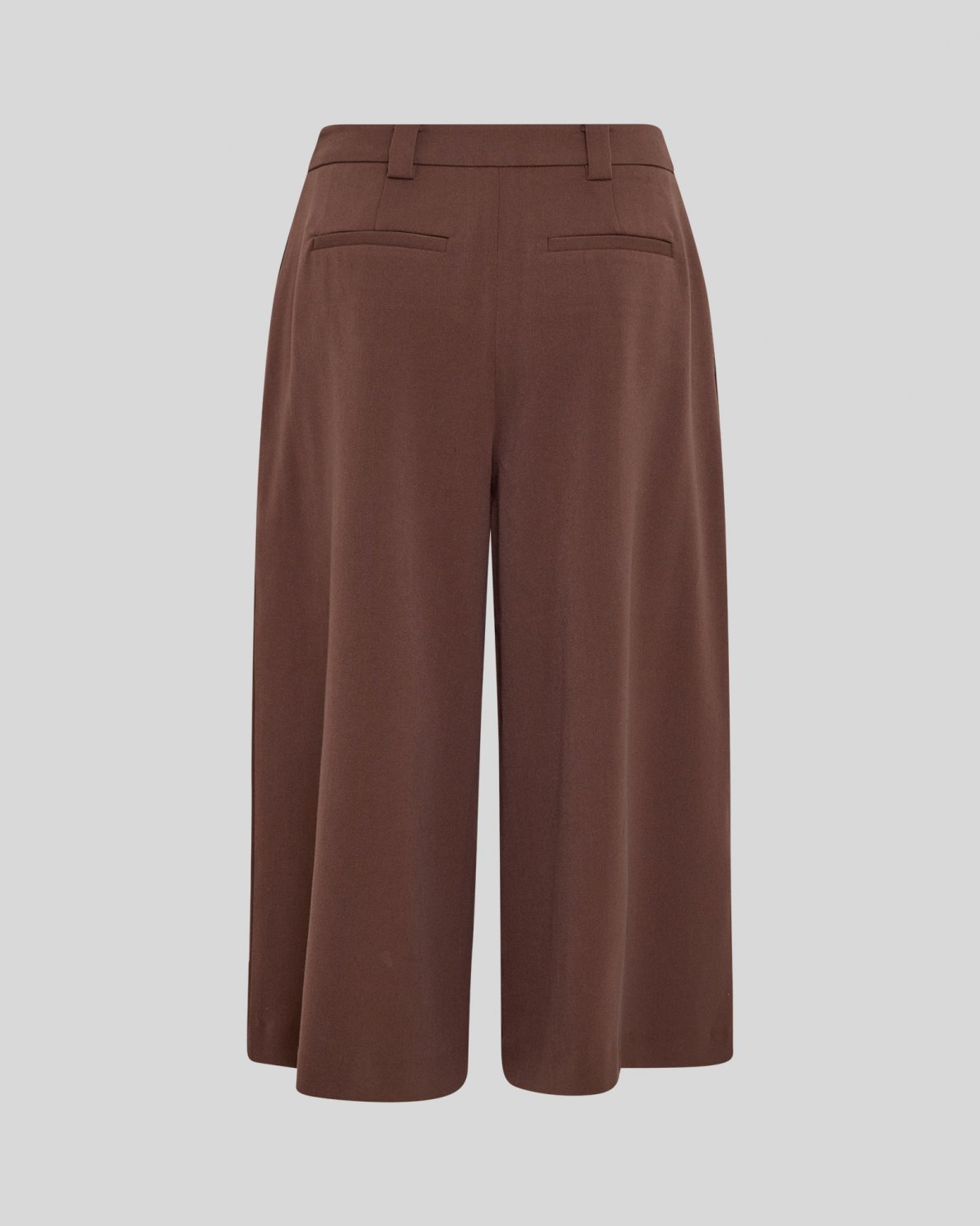MSCHMARYLA HENRIKA HW culotte pants HOT FUDGE