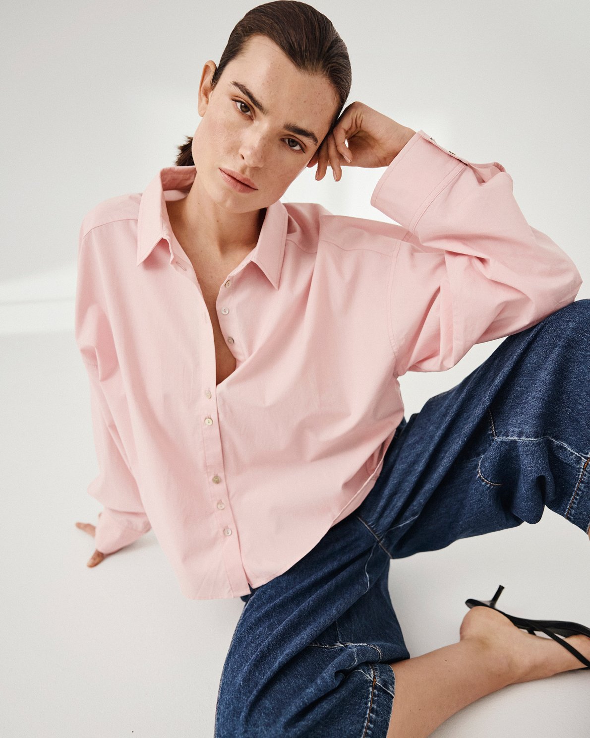 MSCHNESRINE selima shirt LOTUS