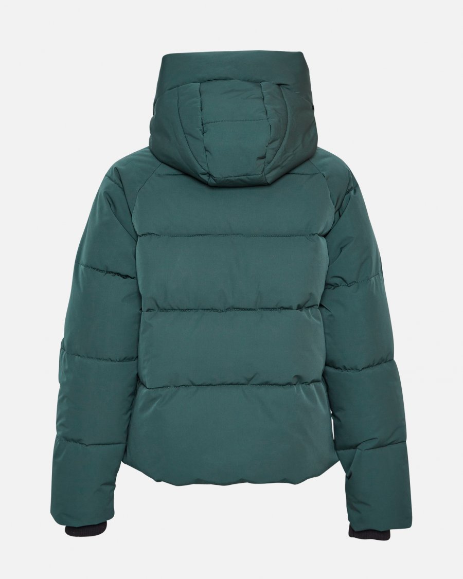 PAVINE Down short jacket Pine grove