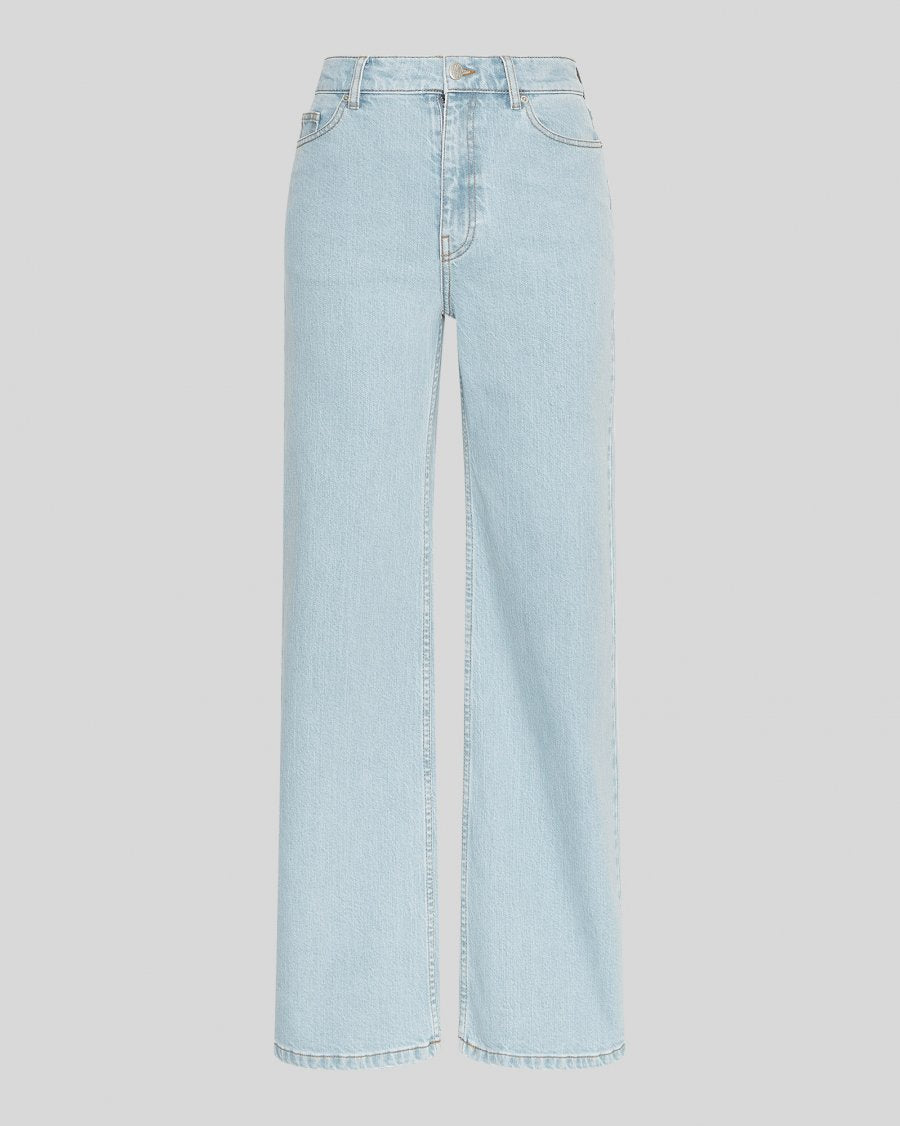 MSCHSOLIA Ada HW Wide jeans Light blue