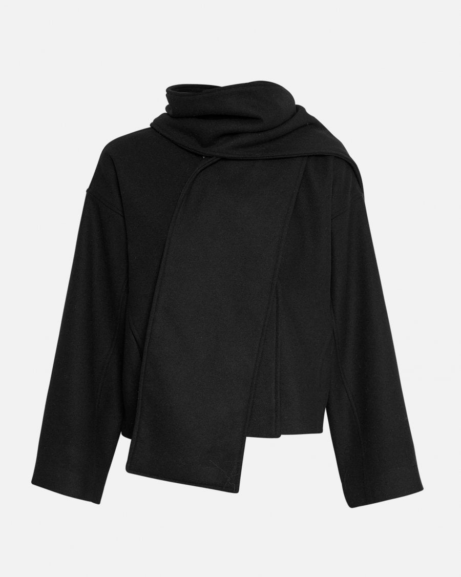 SYDEN Scarf Jacket BLACK