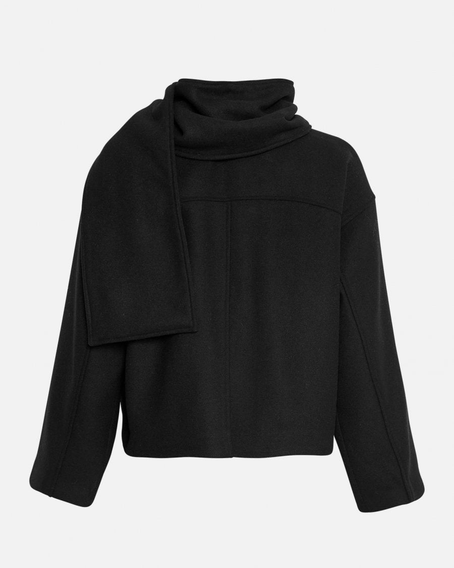 SYDEN Scarf Jacket BLACK