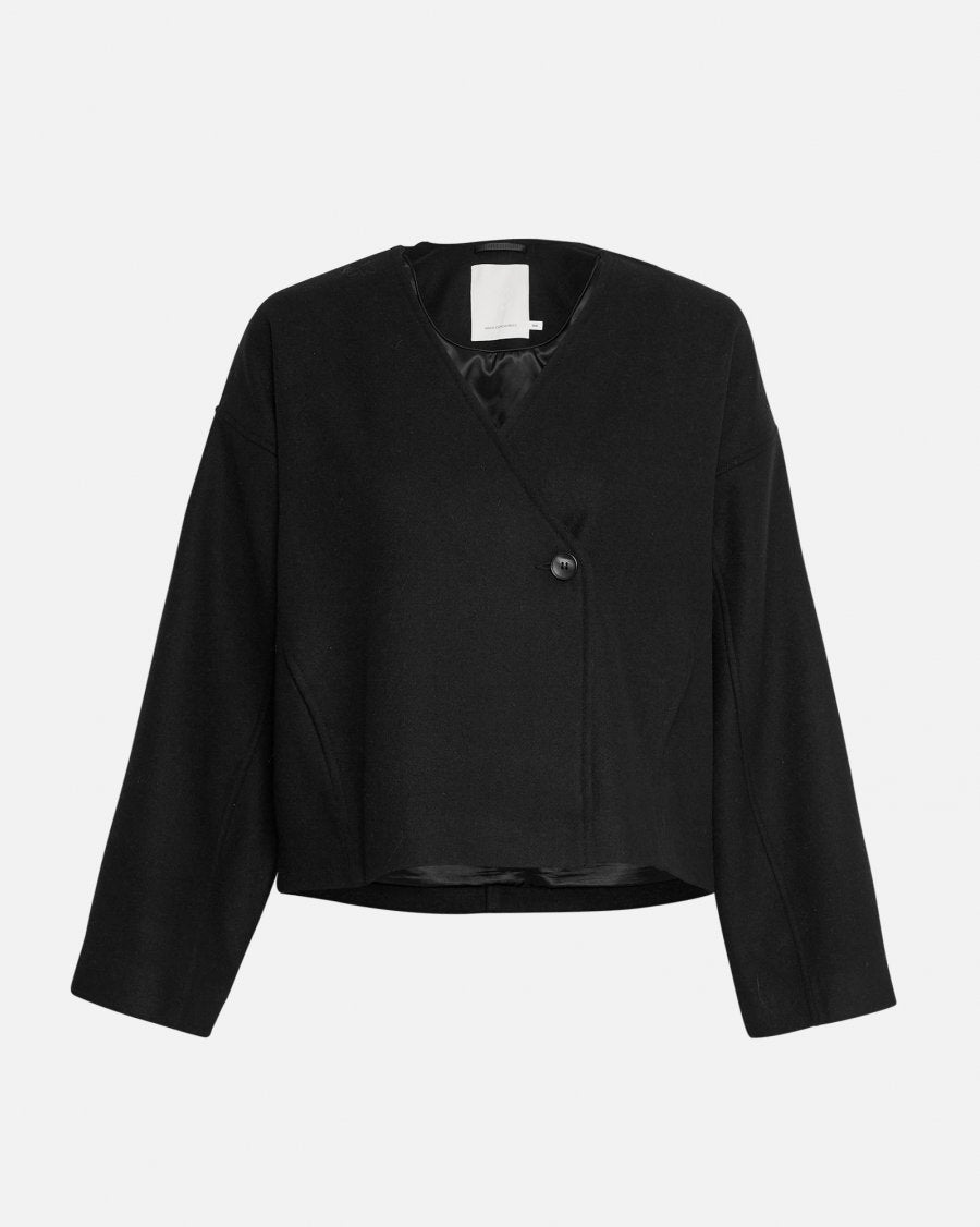 SYDEN Scarf Jacket BLACK