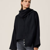SYDEN Scarf Jacket BLACK