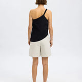 SLFESTHER One shoulder top Black
