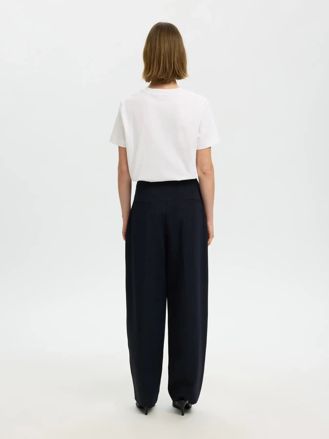 SLFRITA MW Barrel Pants Dark Sapphire