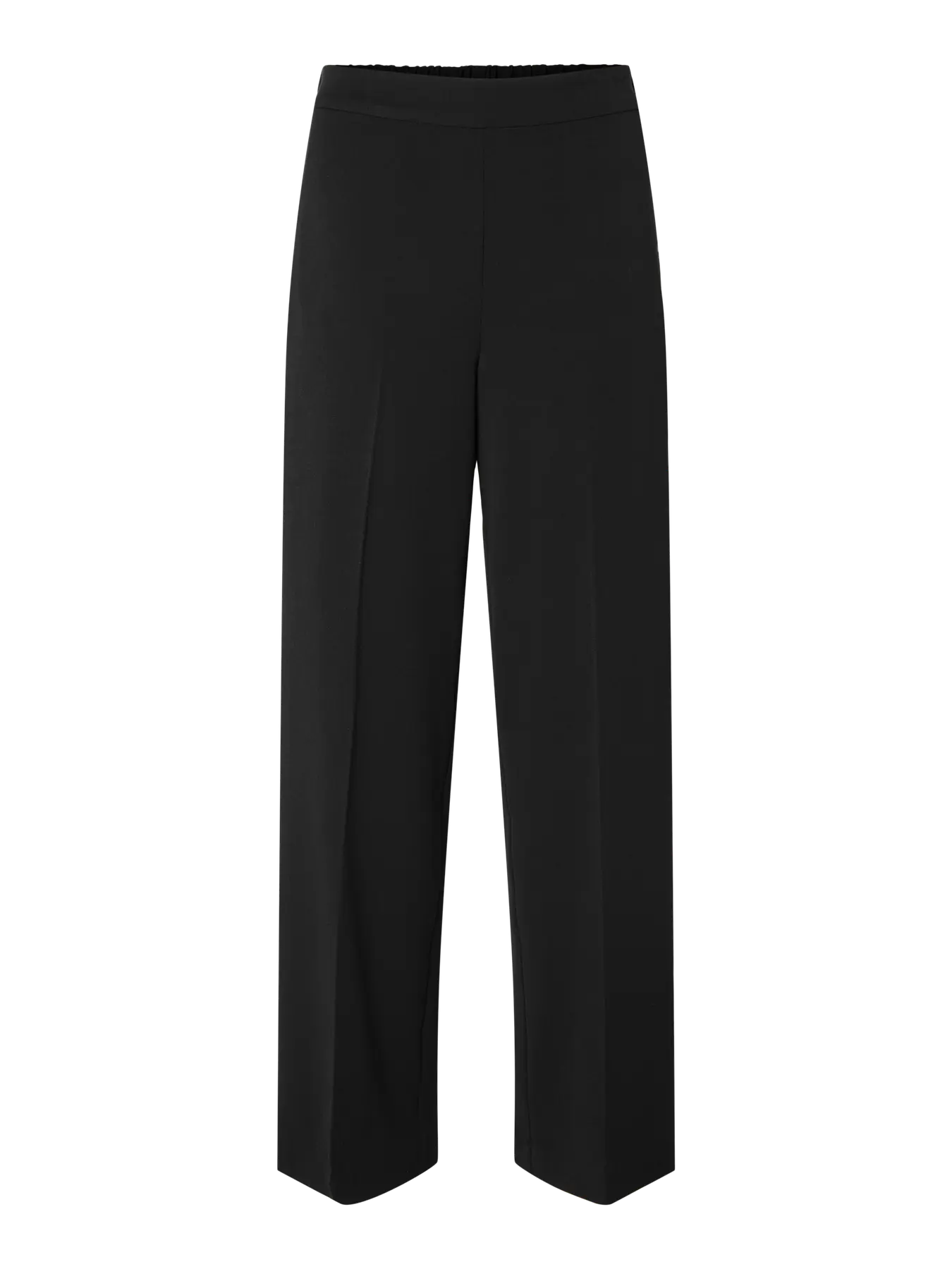 SLFEMMA-TARA MW Wide pants Dark Sapphire