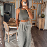 MALO Striped Pants KAKI