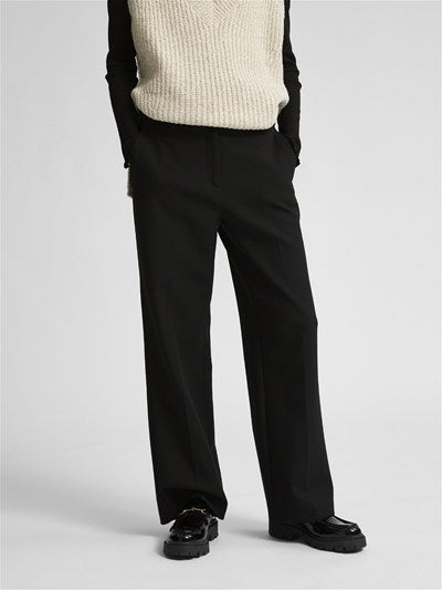 SLFRITA MW Wide pants / Black