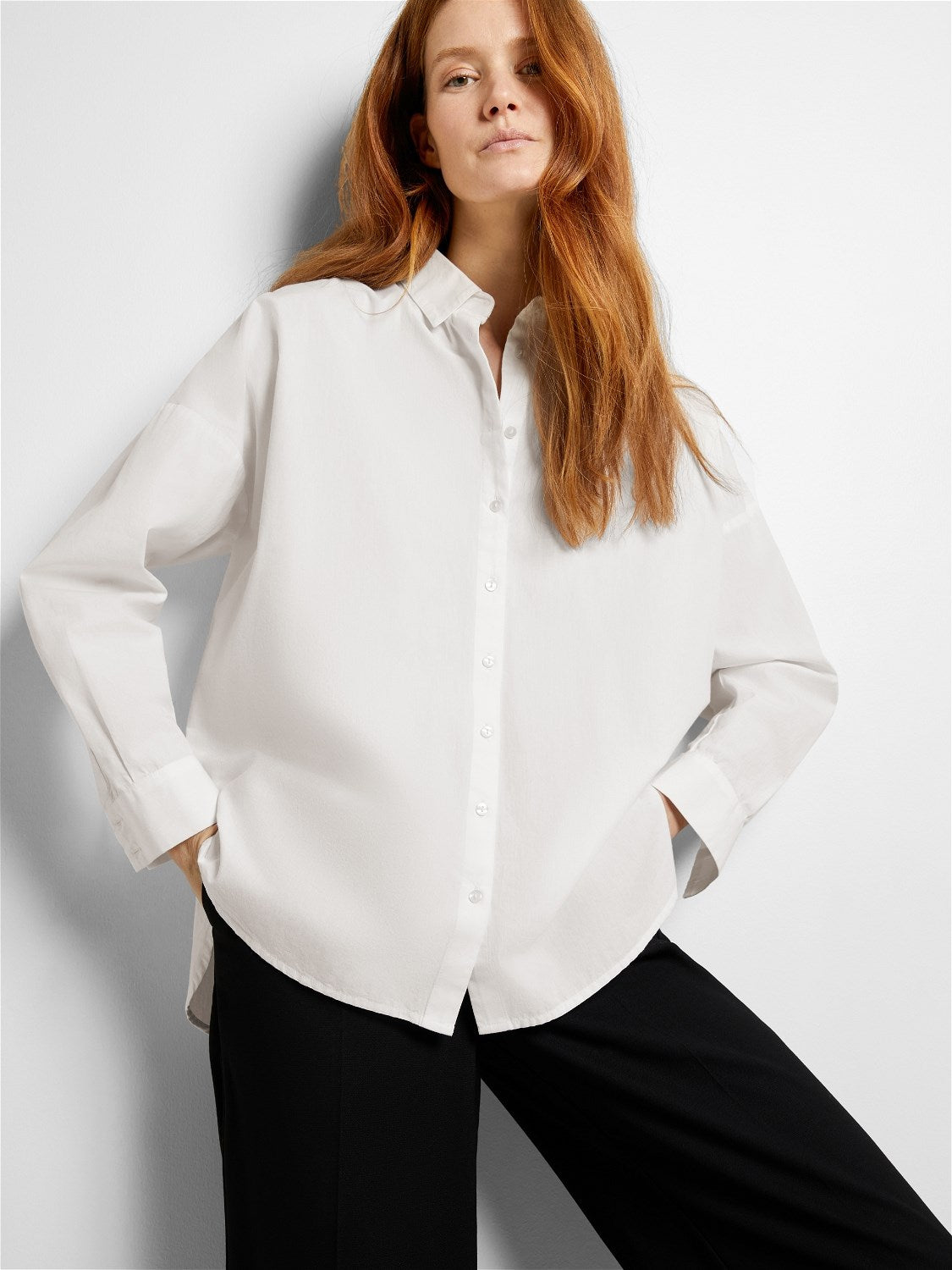 SLFDINA Sanni Shirt BRIGHT WHITE