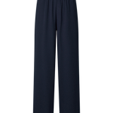 SLFTINNI Relaxed mw wide pants Dark sapphire