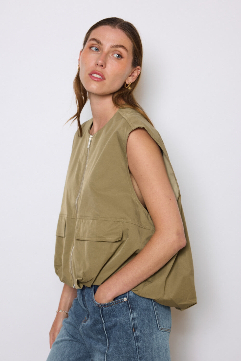 LOU Vest - Khaki