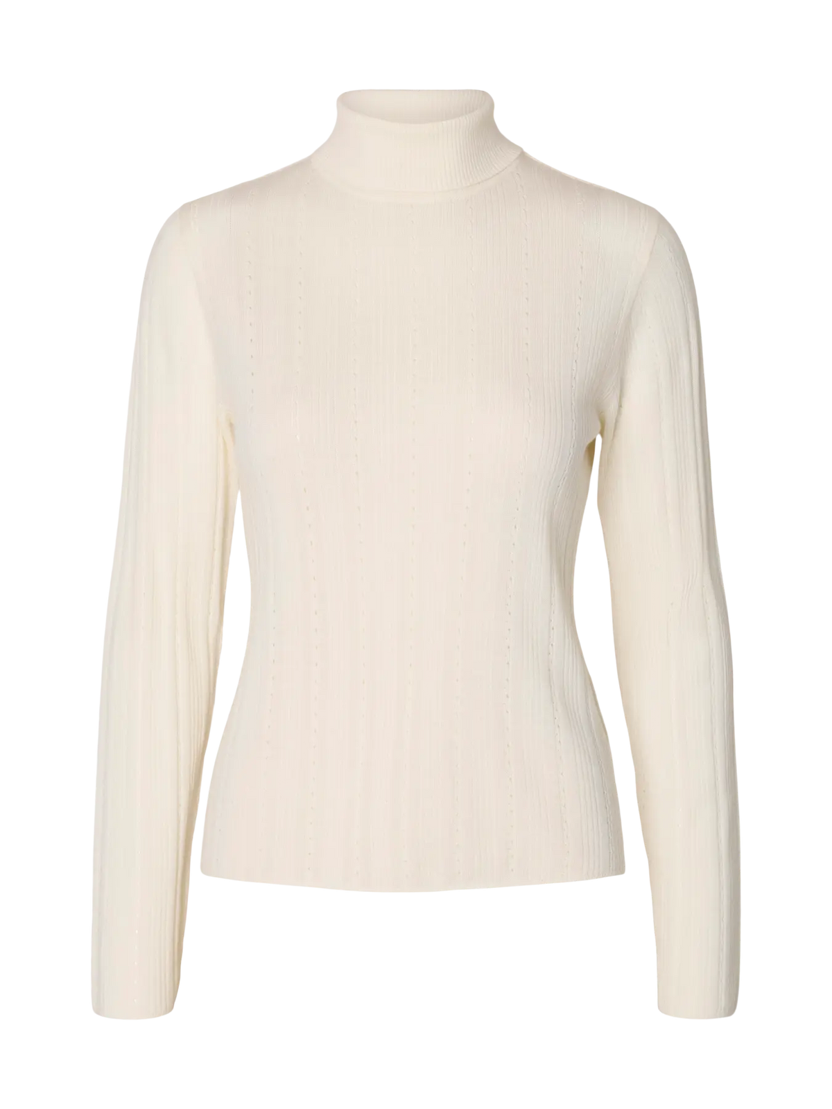 SLWTHEA LS knit roll neck
