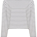 SIBA GZ Stripe top White/black