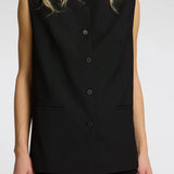 SLFABBI Vest Black