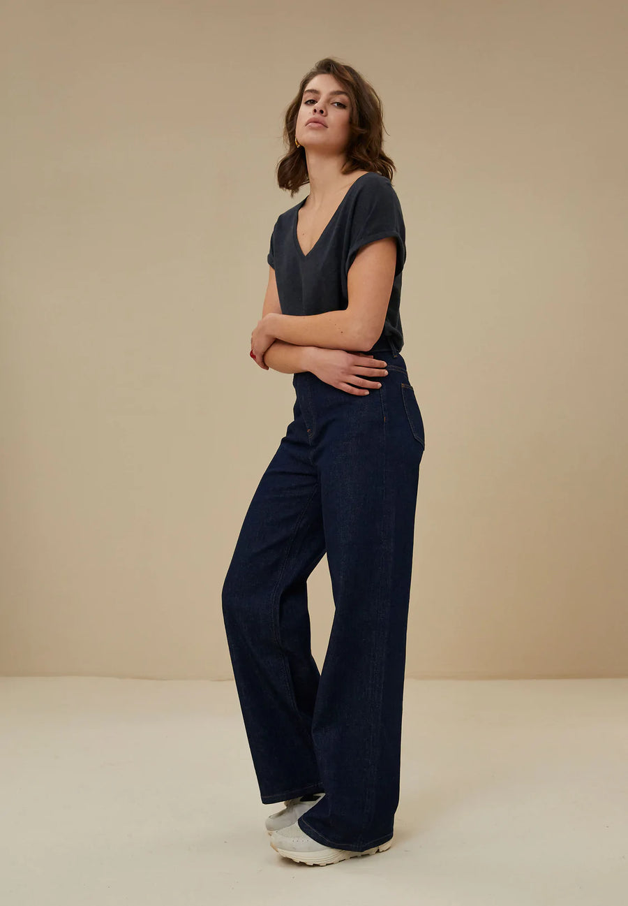 LINA MJ Pants | Dark denim