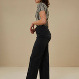 LINA MJ Pants | Jet black