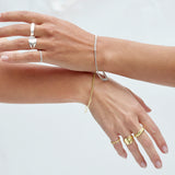 CURB CHAIN Ring | Silver