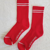 BOYFRIEND socks RED