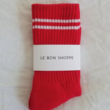 BOYFRIEND socks RED