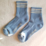 GIRLFRIEND Socks PARISIAN BLUE
